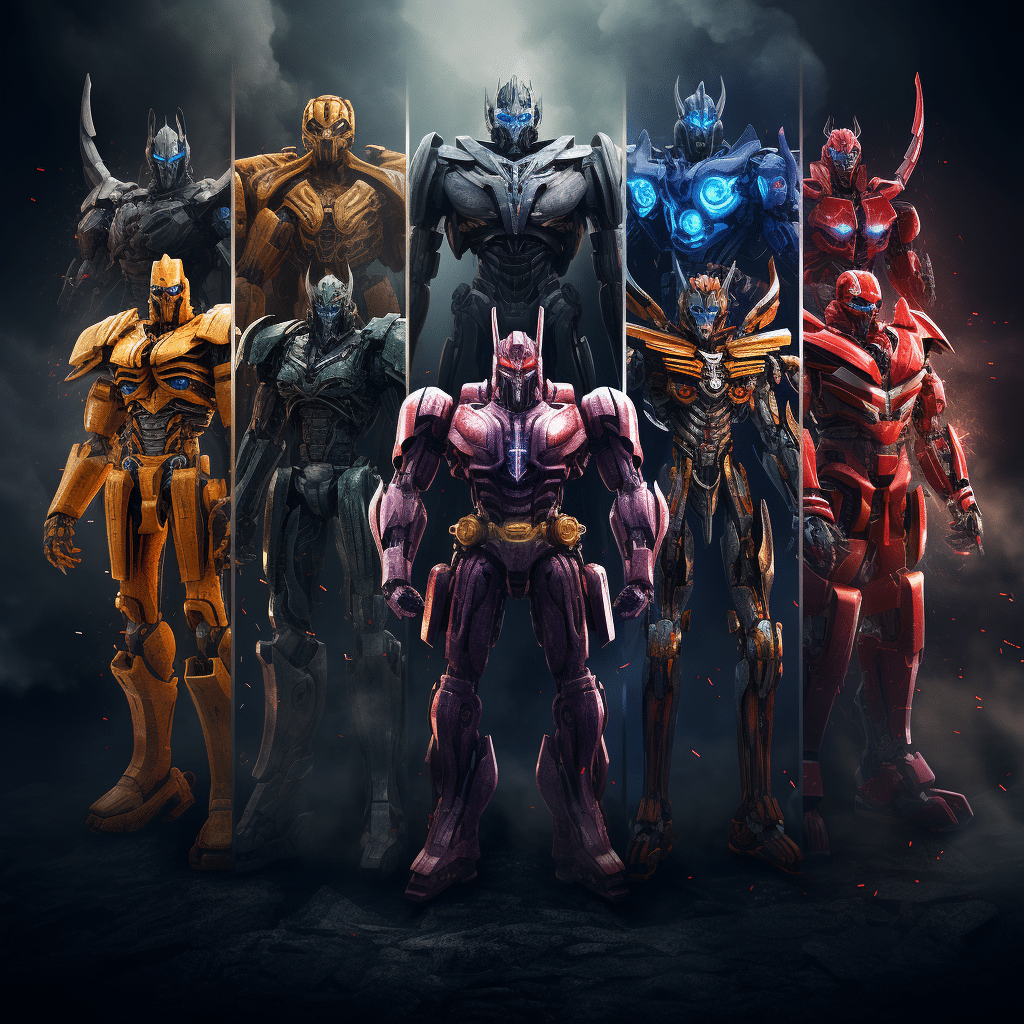 Transformers Movies in Orders