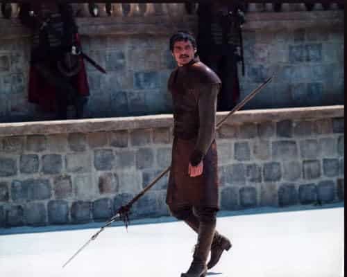 Posterazzi Pedro Pascal With Spear On Set Of Game Of Thrones Photo Print (x ) Item # MV