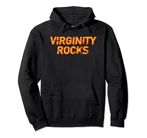 Virginity Rocks Men Women Boy Gift Pullover Hoodie