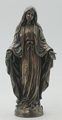 Inch Lady of Grace Cold Cast Bronzed Sculpture Figurine