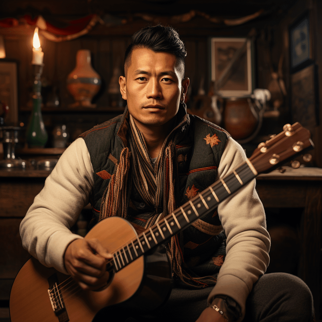 Singer Robin Tamang