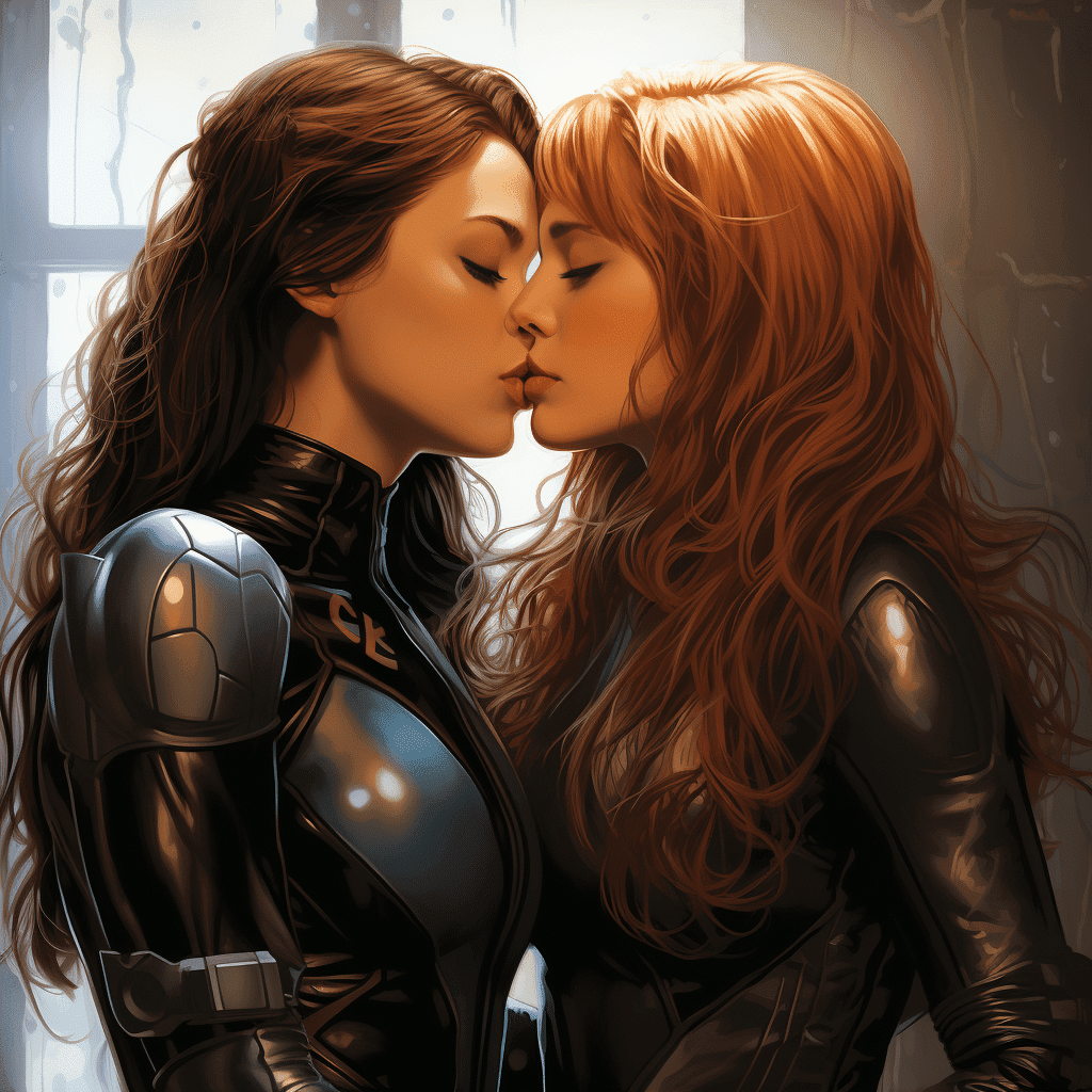 What Is Females Kissing Comics
