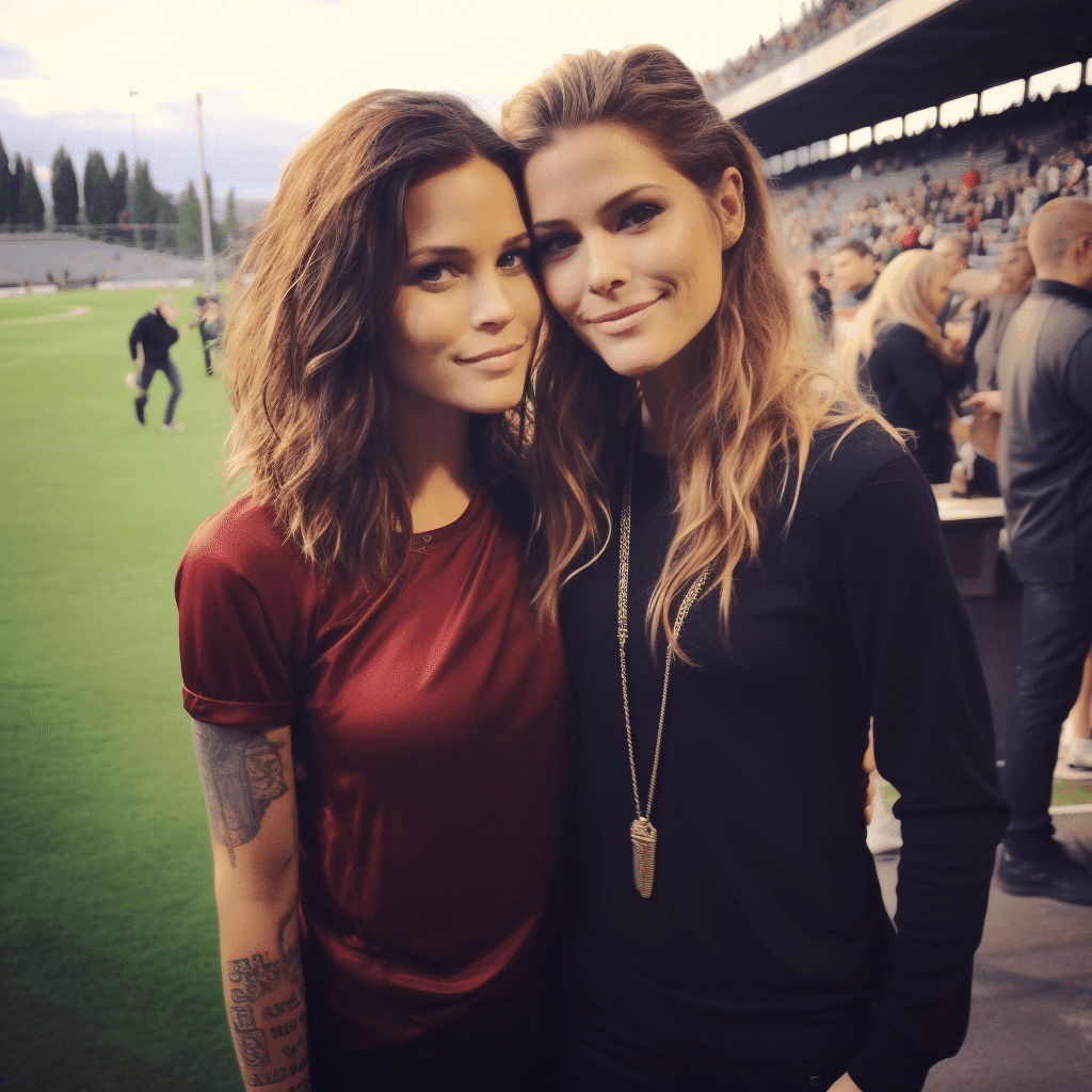 Ashlyn Harris Sophia Bushs