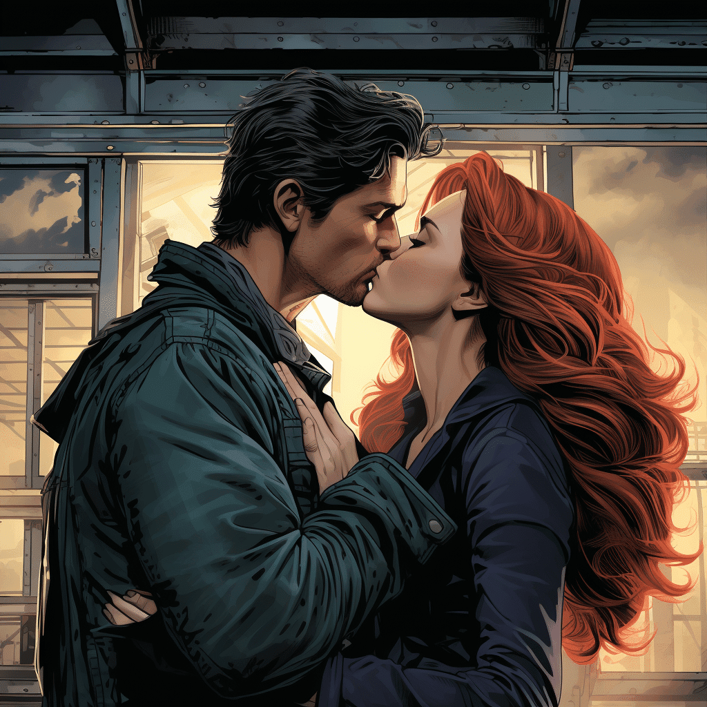 Females Kissing Comics