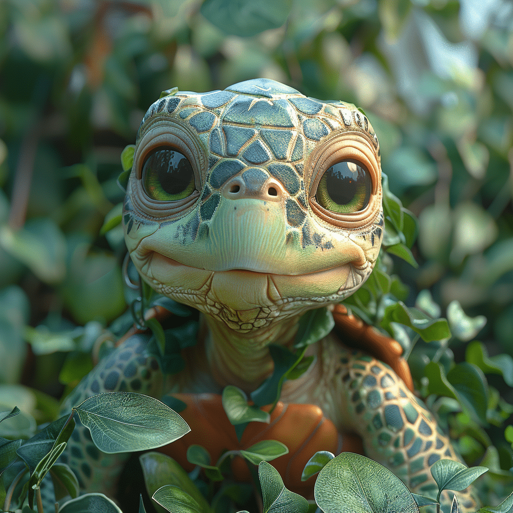 Turtle from over the Hedge