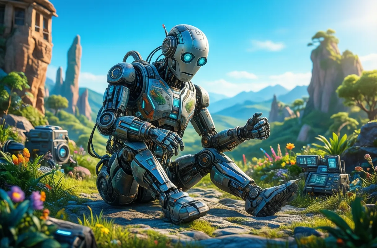 3. A Shy Robot Learns Courage Through an Unlikely Friendship